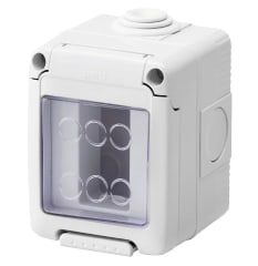 CAJA HIDROBOX 1 PTO COMBI IP55 LIBRE DE HALOGENO
