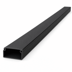 MOLDURA 20X10 NEGRA 2MTS
