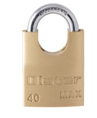 CANDADO XTRA 40MM CON HOMBROS BRONCEADO