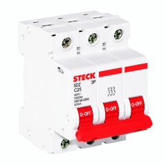 INT AUTOMATICO 3X25A 6K STECK