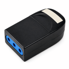 ENCHUFE HEMBRA VOL 2P+T 10A NEGRO E