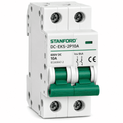 INT AUTOMATICO 2X10A 6K DC MCB CORRIENTE CONTINUA