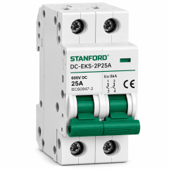 INT AUTOMATICO 2X25A 6K DC MCB CORRIENTE CONTINUA