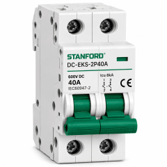 INT AUTOMATICO 2X40A 6K DC MCB CORRIENTE CONTINUA