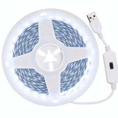 CINTA LED 5W IP20 6500° USB DC 5V 2835 CON SENSOR 5 METROS