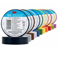 CINTA AISLADORA 3/4 X 10 MTS 165 3M NEGRA