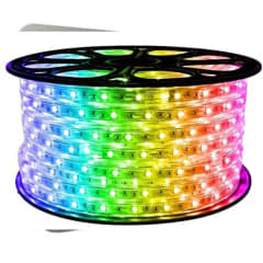 CINTA LED RGB 60x5050 7w 220v ip65 SIN CONECTOR