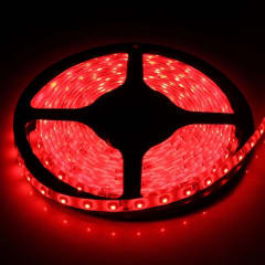 CINTA LED 60LED 12V IP65 ROJO 14.4WXMETRO
