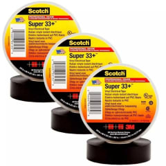 CINTA AISLADORA SUPER 33 3M NEGRA