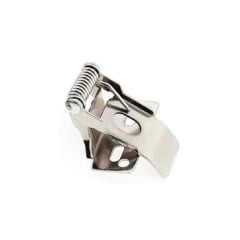 CLIP PESTAÑA SUJECION PARA PANEL LED EN CIELO AMERICANO (PACK 4 UNID)