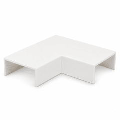 ANGULO PLANO 40X16 BLANCO