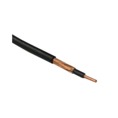 CABLE CONCENTRICO 2X4MM NEGRO