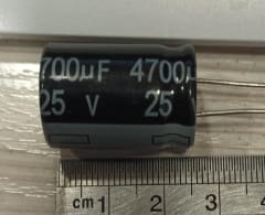 CONDENSADOR ELECTROLITICO 4700 UF X 25V