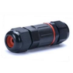CONECTOR RAPIDO P/CABLE 0.5-2.5 MM 2P+T RECTO IP68 FARETTO