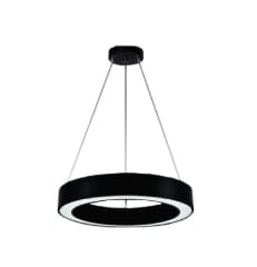 PANEL LED 48W DOBLE CIRCULO NEGRA 4000° 600 EXT X 400 INT X70