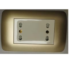 ENCHUFE DUPLEX 10/16A TITANIO