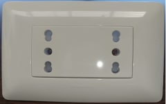 ENCHUFE DUPLEX 10X16A BLANCO