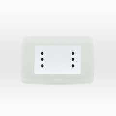 ENCHUFE DUPLEX 10A BLANCO LEXO