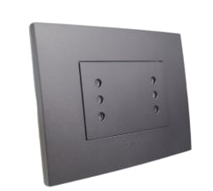 ENCHUFE DUPLEX 10A GRAFITO S