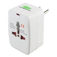 ENCHUFE MACHO ADAPTADOR INTERNACIONAL CAJA INTERNATIONAL ADAPTEUR