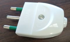 ENCHUFE MACHO 16A BLANCO