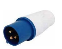 ENCHUFE MACHO IND 2P+T 32A VOL