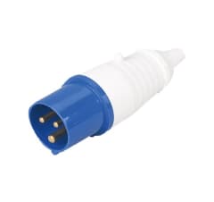 ENCHUFE MACHO IND 2P+T 16A VOL ip44 (10/120)
