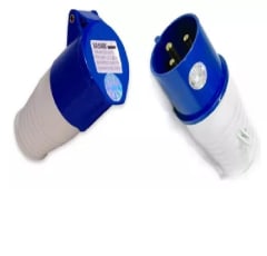 ENCHUFE MACHO IND 2P+T 32A VOL sassin