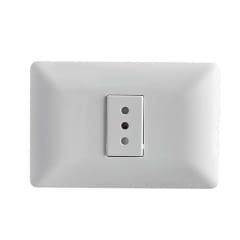 ENCHUFE SENCILLO 10A BLANCO S
