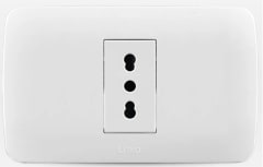 ENCHUFE SENCILLO 10/16A BLANCO L