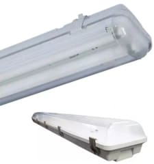 EQUIPO ESTANCO 2X18W CON TUBO LED 1.20