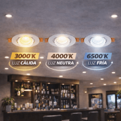 FOCO EMB LED 6W CEILING CCT