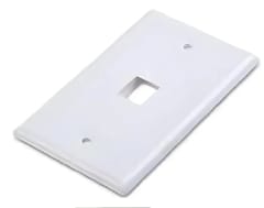 FACE PLATE 1 PTOP BLANCO