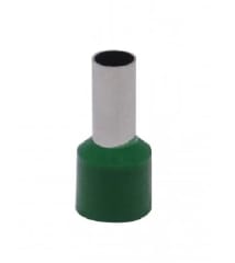 TERMINAL FERRUL 12 AWG VERDE BOLSA 100 UNID
