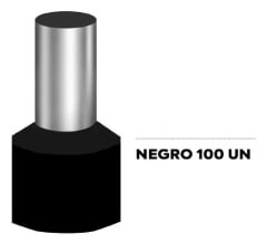 TERMINAL FERRUL 35MM BOLSA 100 UNID