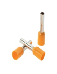 TERMINAL FERRUL 4MM NARANJO (BOLSA 100)