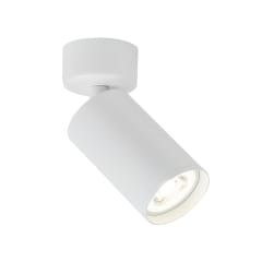 FOCO S/P 1 LUZ GU10 TIPO APLIQUE BLANCO