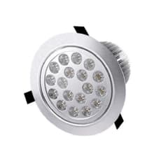 FOCO EMB LED 18W GRIS ABATIBLE 3000°
