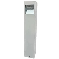 LUMINARIA JARDIN 10W 3000° GRIS MATE TIPO CIGARRERA