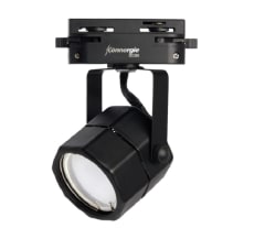 FOCO RIEL GU10 ENERGIZADO NEGRO AQUILA