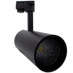 FOCO RIEL 30W LED PANAL MULTICHIP DIMEABLE NEGRO