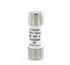 FUSIBLE CILINDRICO 20A 10X38