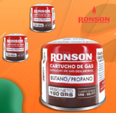 CILINDRO GAS BUTANO 190GRS R