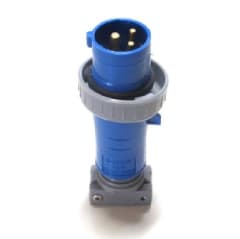 ENCHUFE MACHO IND 2P+T 16A IP67 6H VOL