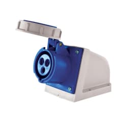 ENCHUFE HEMBRA IND 2P+T 16A S/P IP67