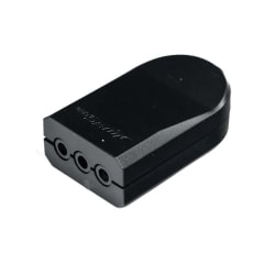 ENCHUFE HEMBRA VOL 2P+T 10A NEGRO