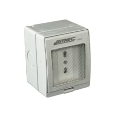 ENCHUFE SIMPLE 10/16A HIDROBOX IP55 MEC