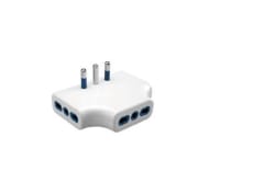 ENCHUFE MACHO ADAPTADOR T/LADRON 10/16A 3 SALIDAS