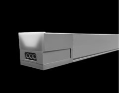 EQUIPO LED LINEAL 50W 3CCT RECTANGULAR BLANCO 50x75x1,20