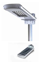 LUMINARIA ALUMBRADO PUBLICO 10W SOLAR LUZ FRIA 1000 LUM ALUMINIO